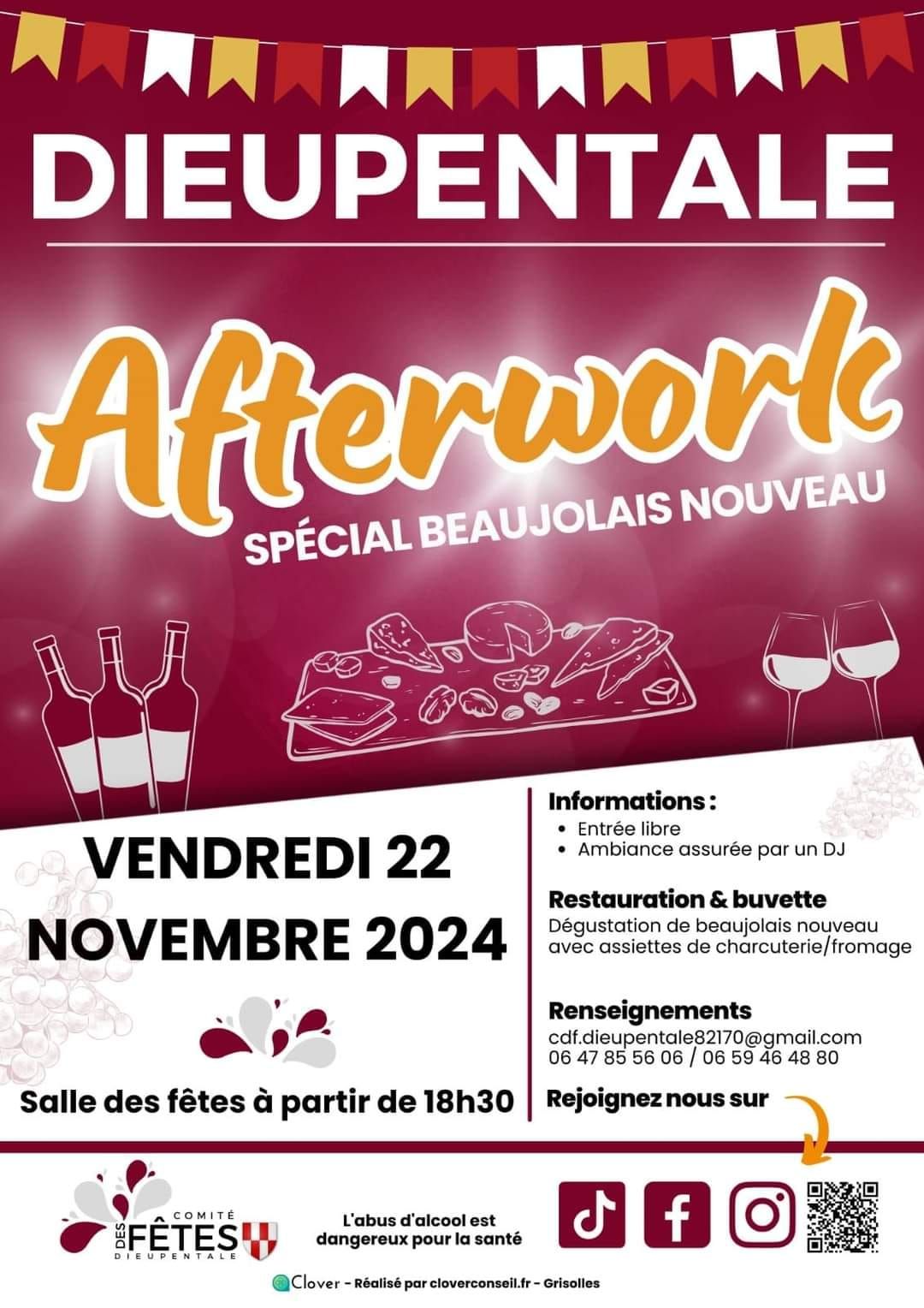 Afterwork beaujolais nouveau 