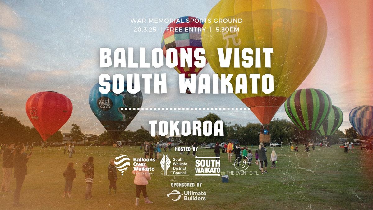 Balloons visit South Waikato