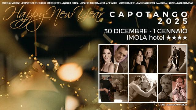 CAPOTANGO 2025 a IMOLA 30 dicembre - 01 gennaio