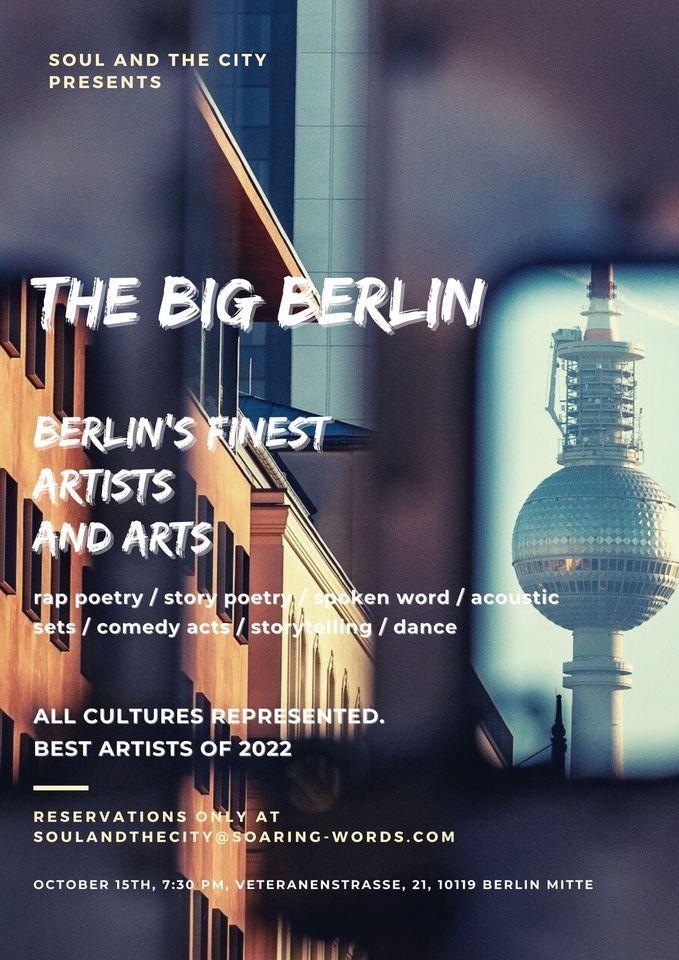 THE BIG BERLIN - BERLIN\u2019S FINEST ARTISTS AND ARTS