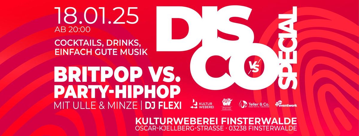 Disco-Special \/ Britpop vs. Party-HipHop \/ Ulle & Minze & Dj Flexi