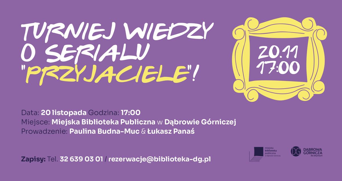 Turniej wiedzy o serialu "Przyjaciele"