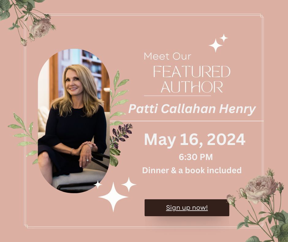 Author dinner with Patti Callahan Henry