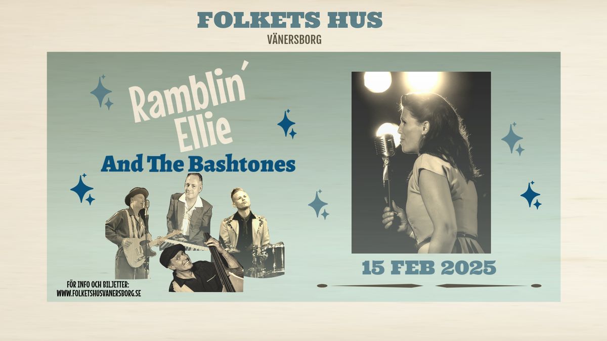 Ramblin Ellie and the Bashtones - Folkets Hus V\u00e4nersborg