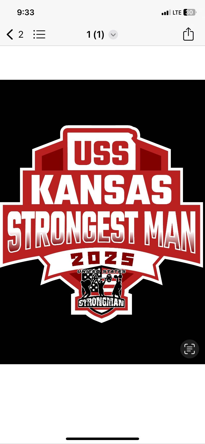 Kansas strongest man 2025 