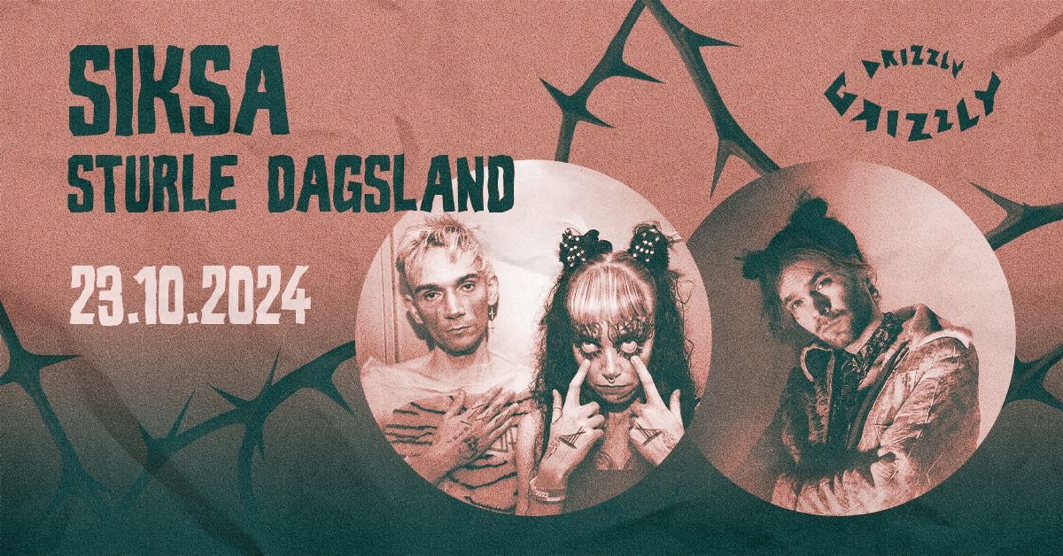 Siksa + Sturle Dagsland \/ 23.10.2024 \/ Drizzly Grizzly, Gda\u0144sk