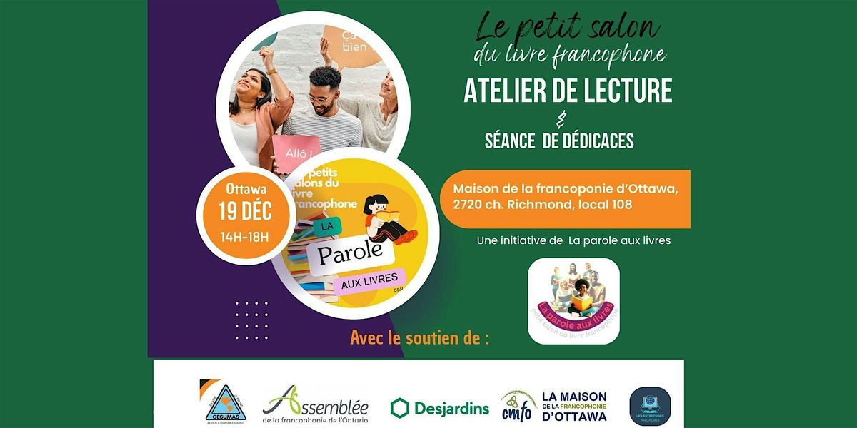 Le petit salon du livre  francophone- 7e edition
