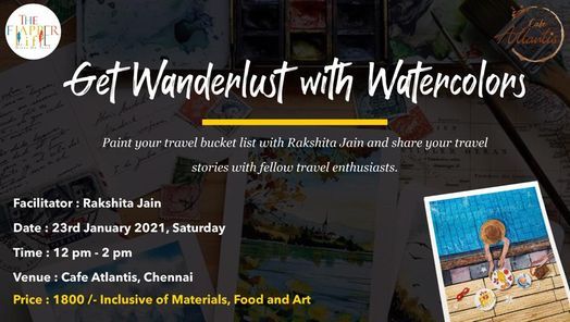 Get Wanderust with Colours - Chennai (Only Women)