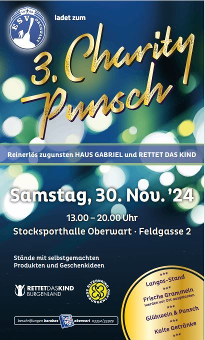 3. Charity Punsch des ESV Oberwart