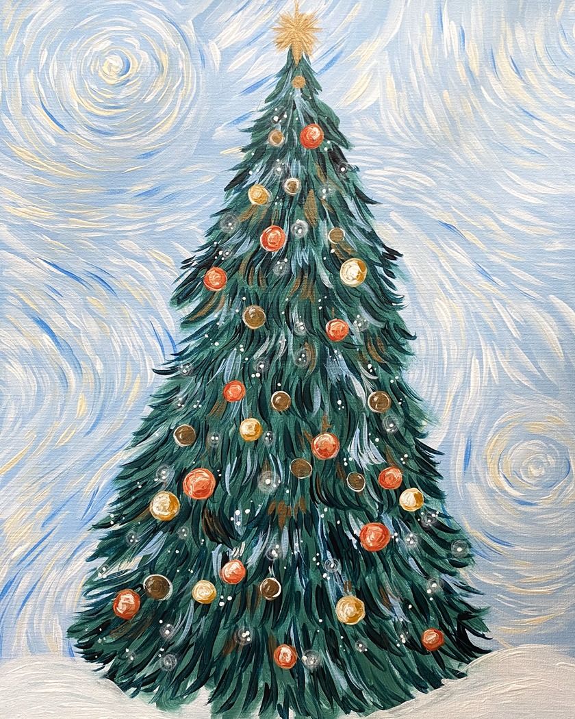 A Very Van Gogh Christmas - $20 Bottomless Mimosas!