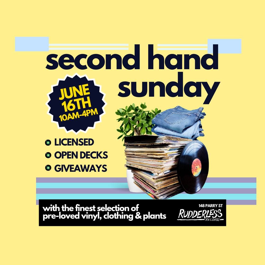 Rudderless Records - Second Hand Sunday 