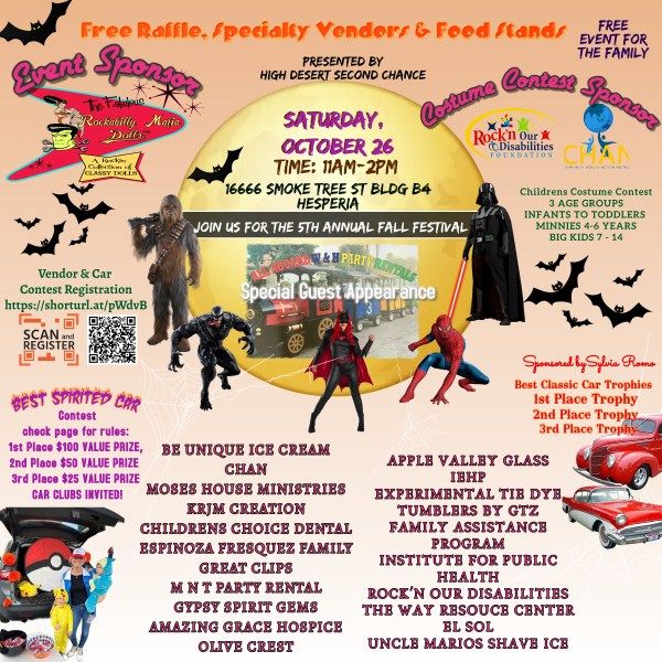 High Desert Second Chance Annual Fall Festival