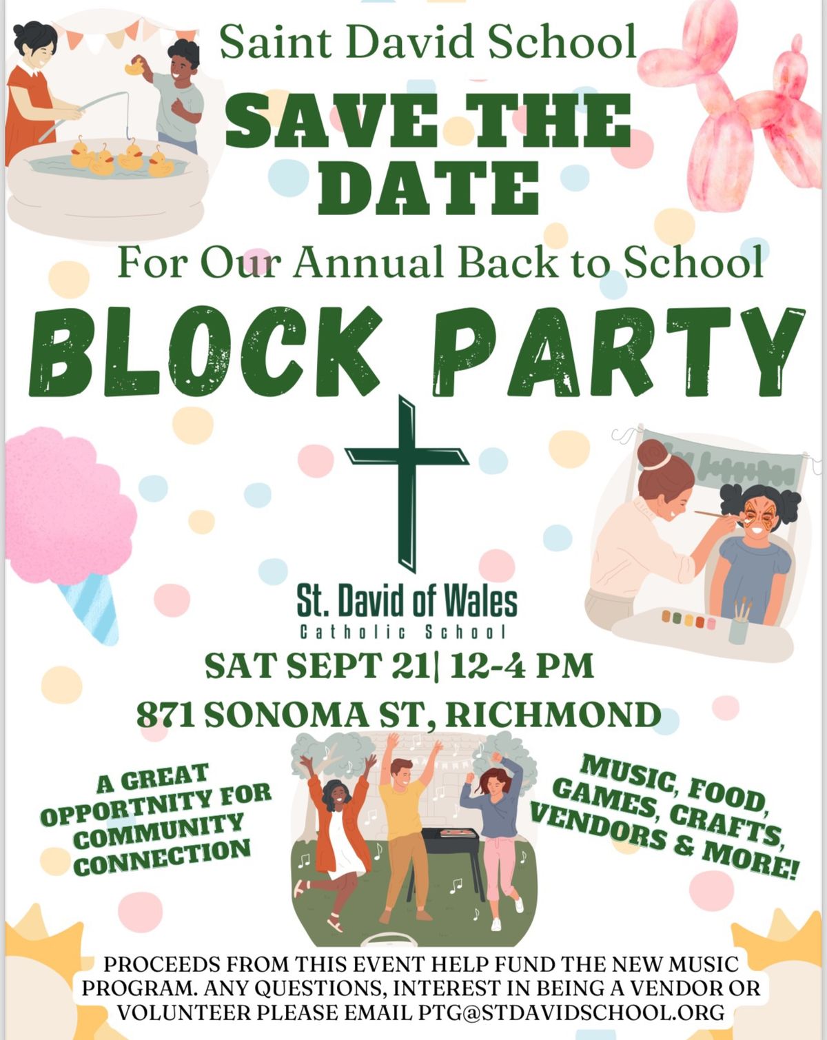 St. David School Block Party