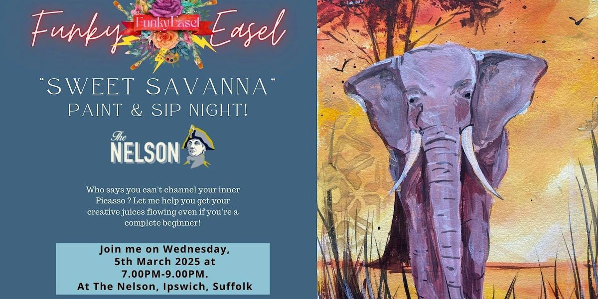 The Funky Easel Sip & Paint Party