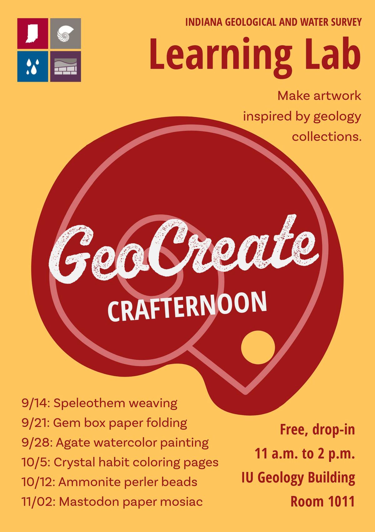 GeoCreate: Saturday crafternoon