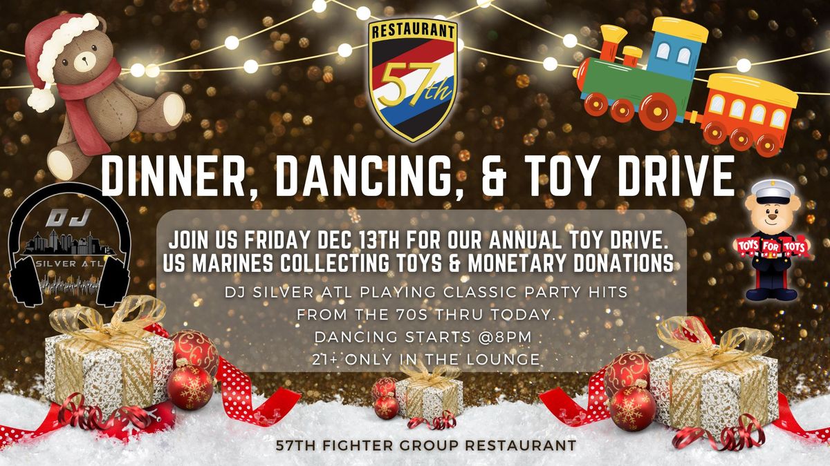 Dancing & Toys For Tots Drive