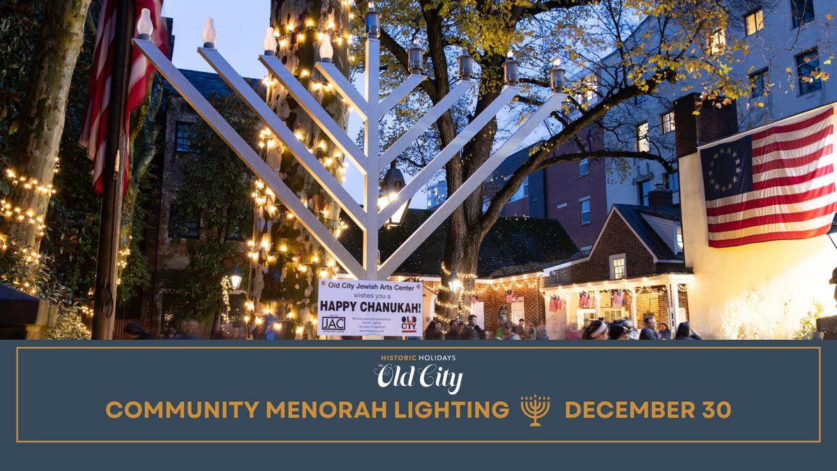 Community Menorah Lighting