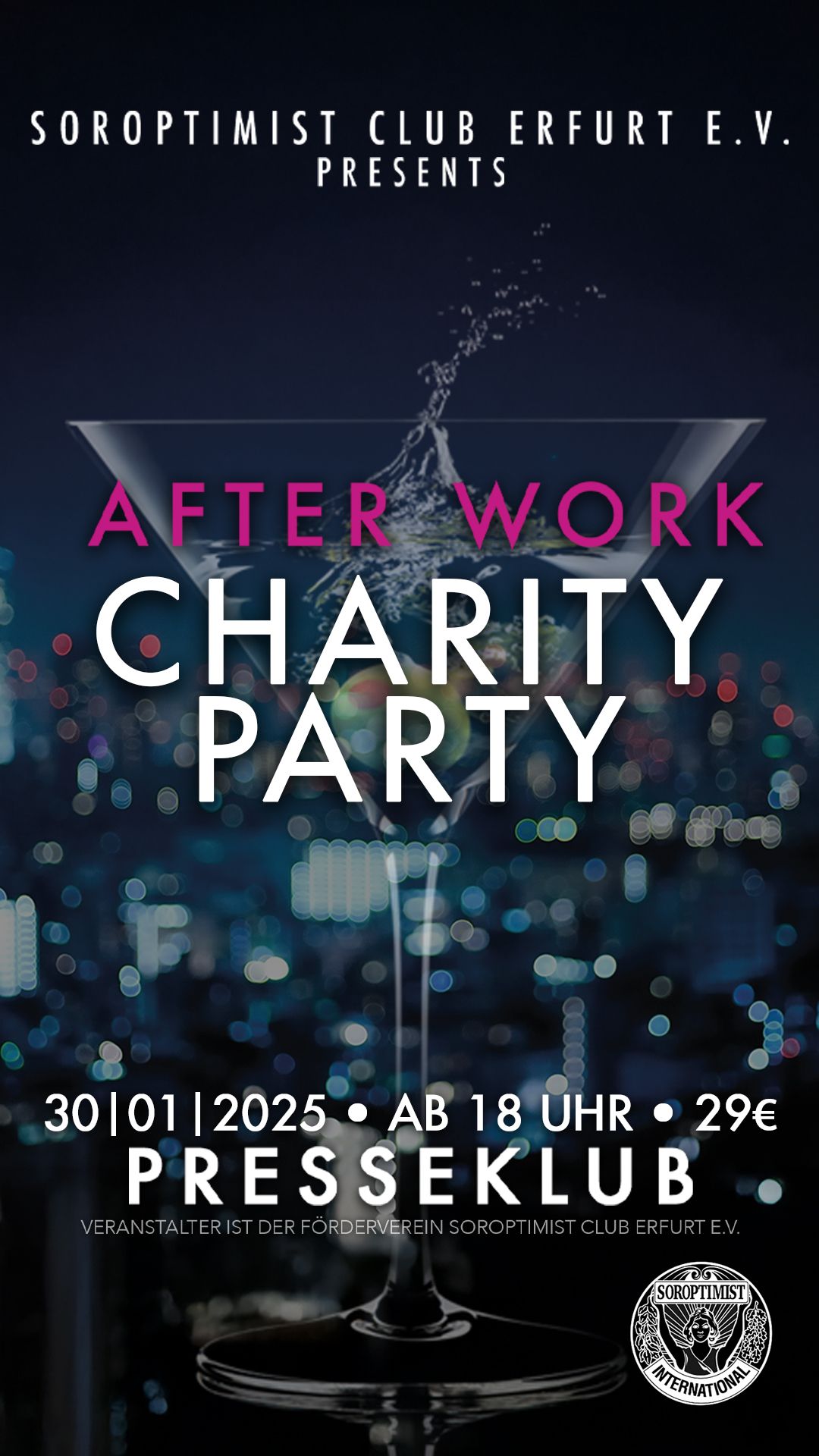 Charity Party der Soroptimist Club Erfurt e.V.