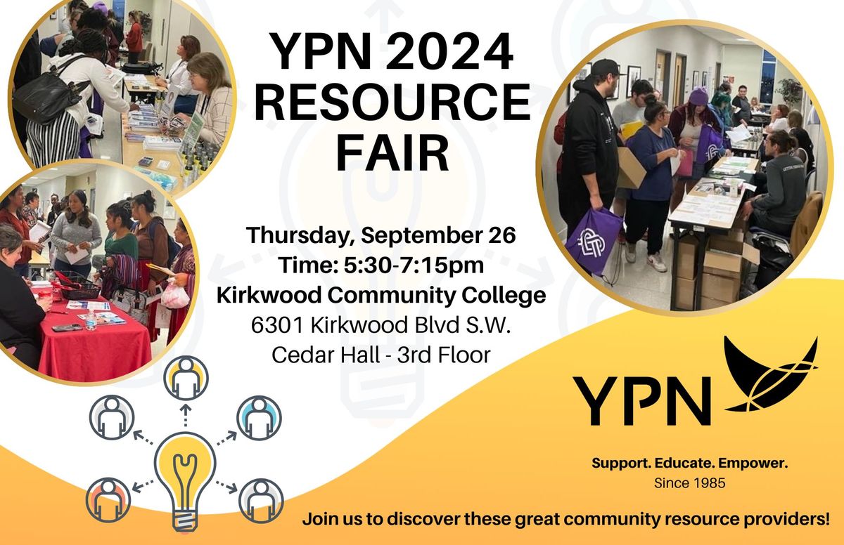 YPN Resource Fair for Client Families