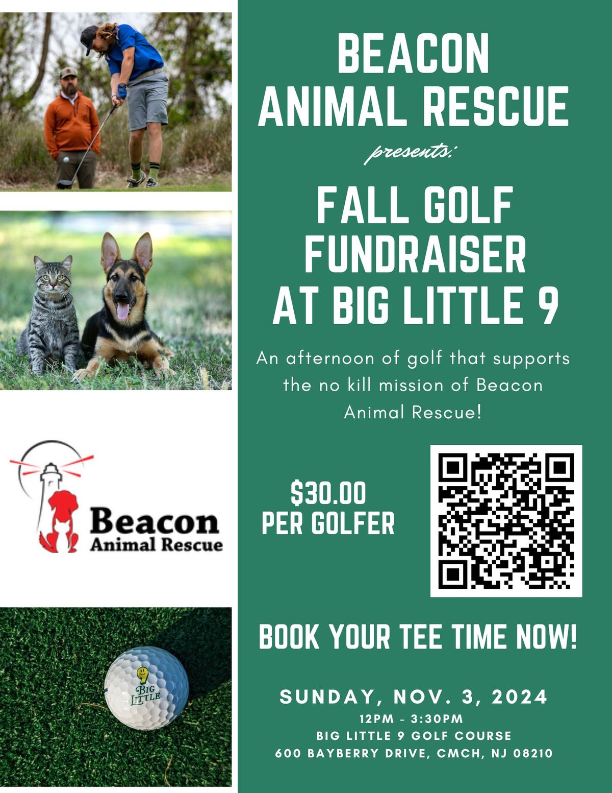 Fall Golf Fundraiser at Big Little 9