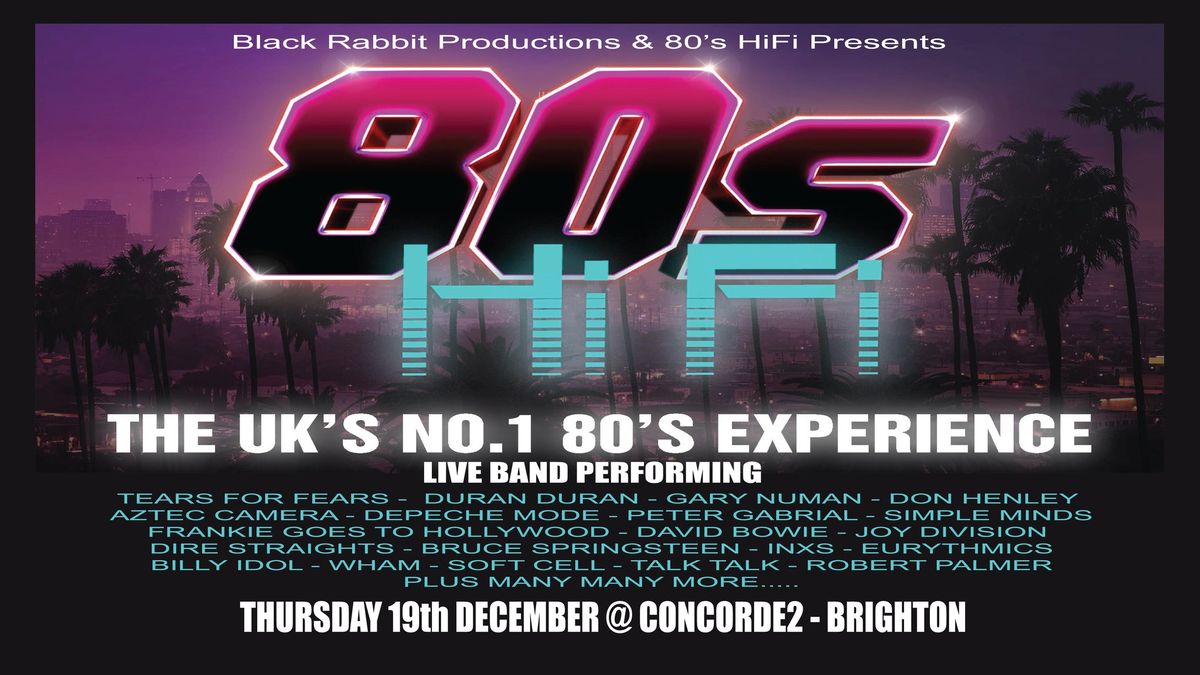 80's HiFi Christmas Party - Full live band 