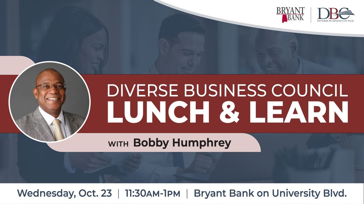 DBC Lunch & Learn with Bobby Humphrey