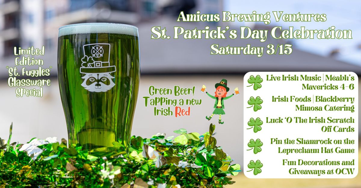 St. Patrick's Day Celebration at Amicus Brewing Ventures 