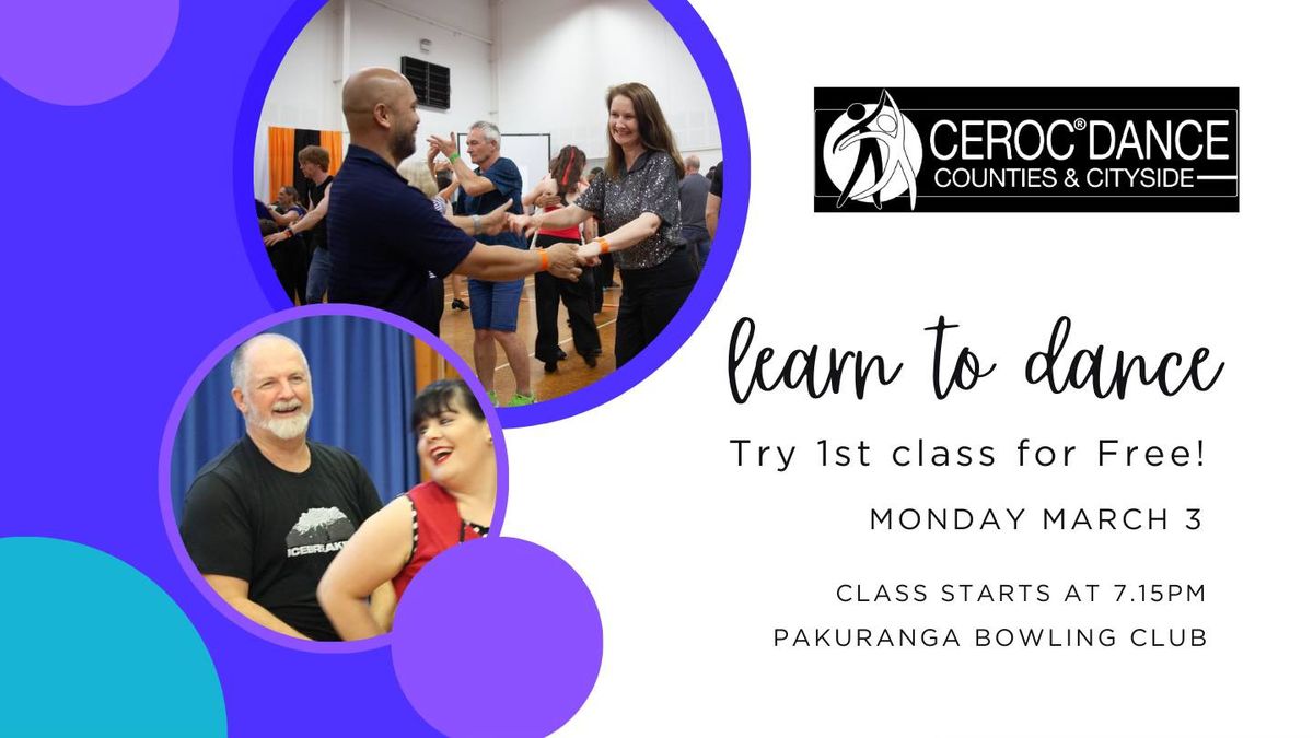 Pakuranga - Try Your First Ceroc Class For Free