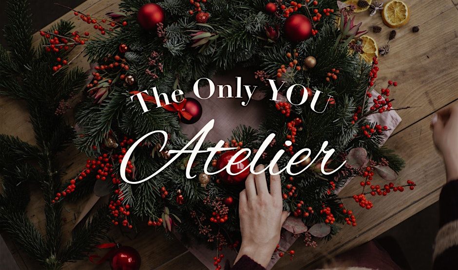 Taller de Coronas Navide\u00f1as