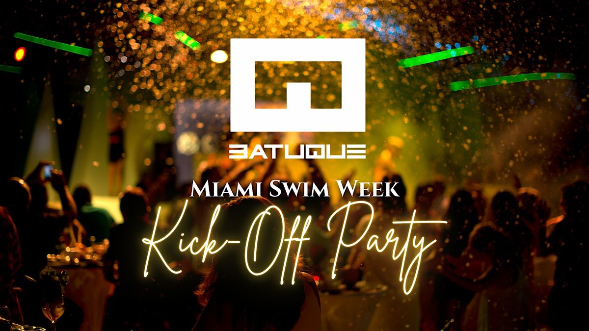 Miami Swim Week Kick-Off Party with Batuque Music & 11Vodka