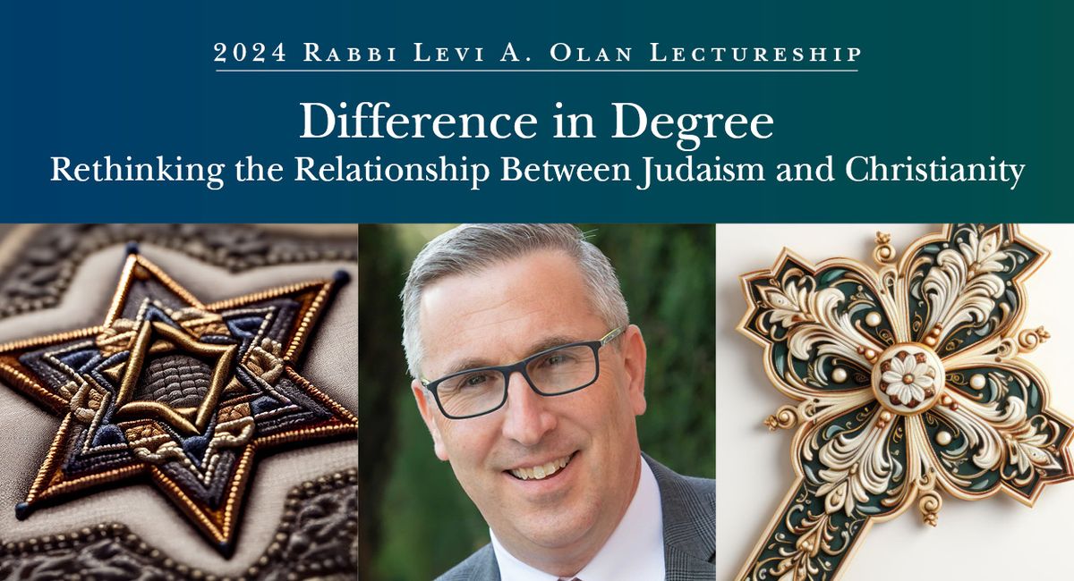 Shabbat Evening Service and Olan Lecture | Paradigm Shifts: Why Judaism Changes