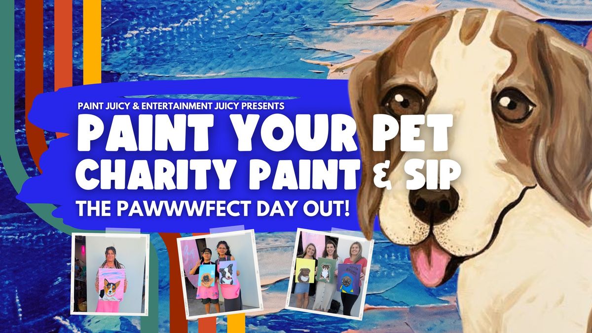 CHARITY PAINT YOUR PET x PAINT JUICY