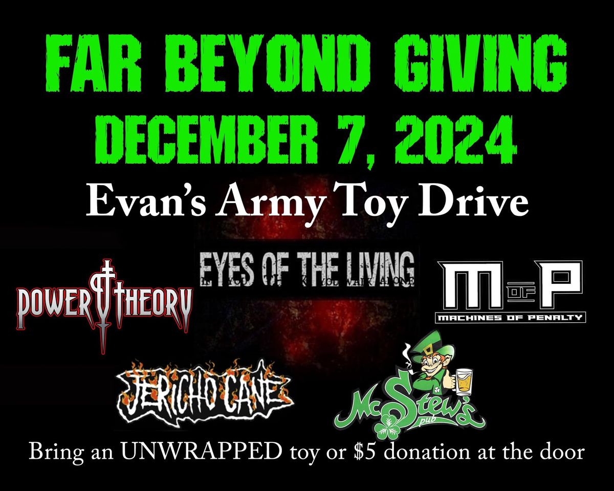 FAR BEYOND GIVING TOY DRIVE