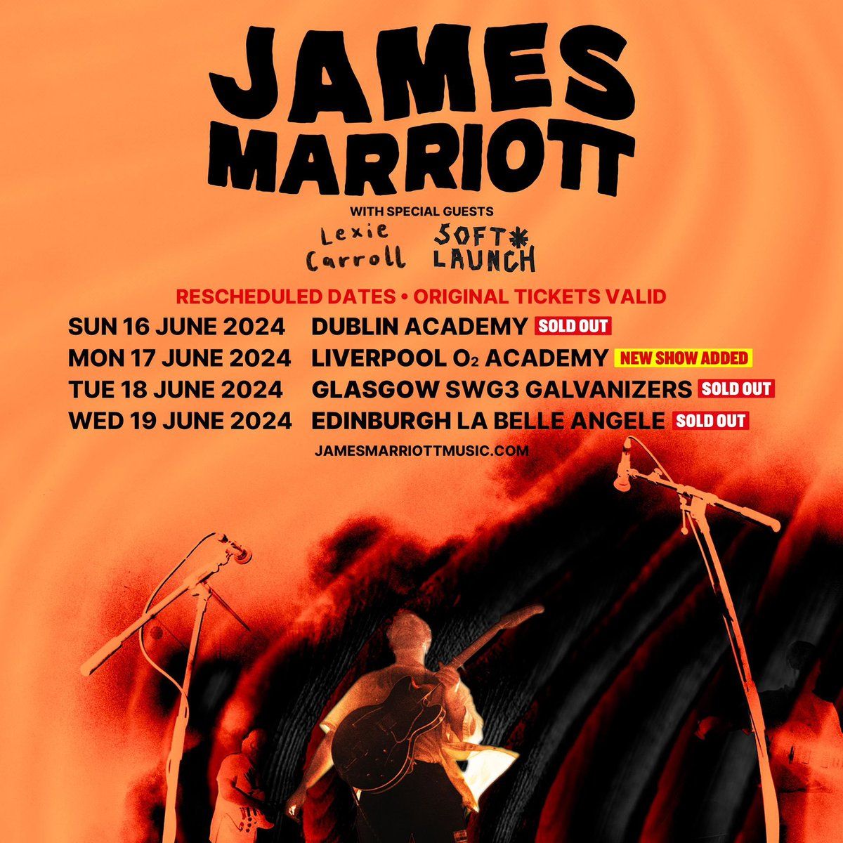 James Marriott Liverpool Tickets