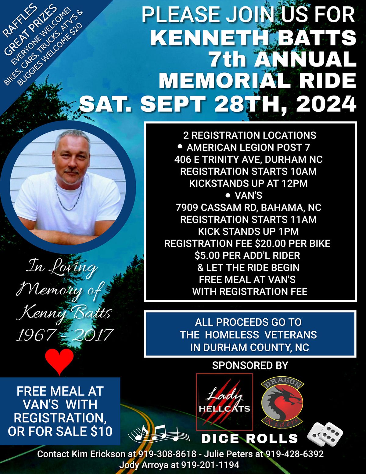 homless veterans ride-Kenny Batts