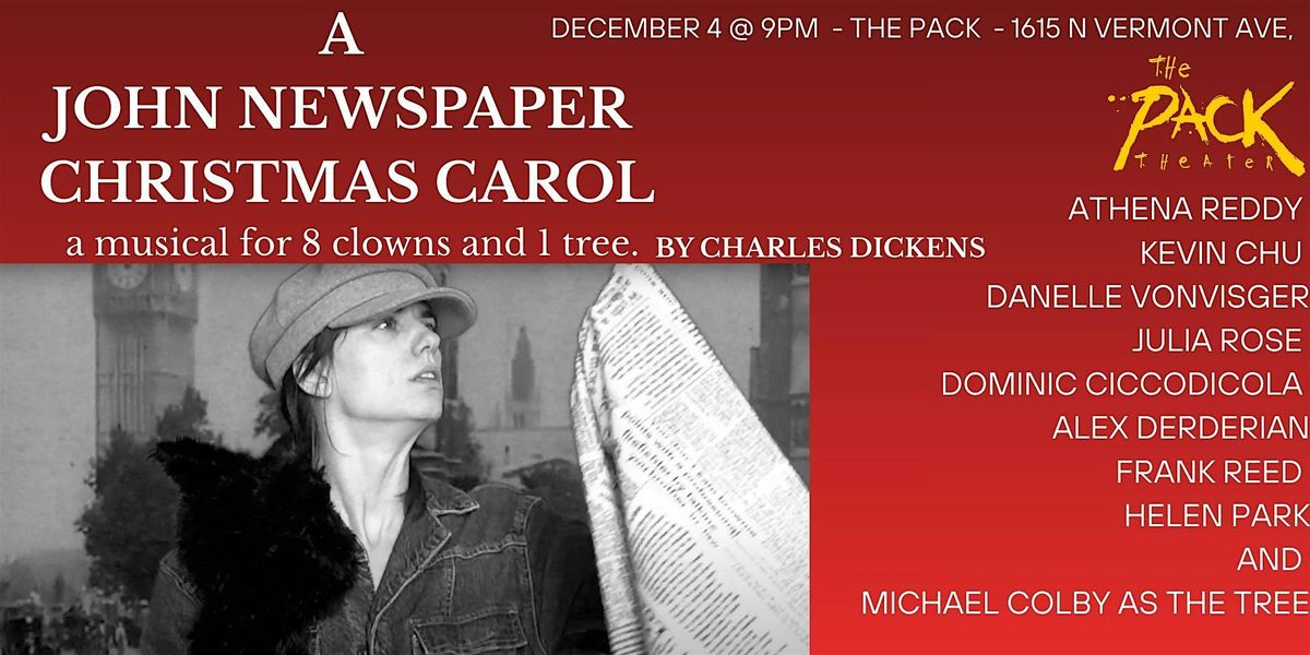 A John Newspaper Christmas Carol