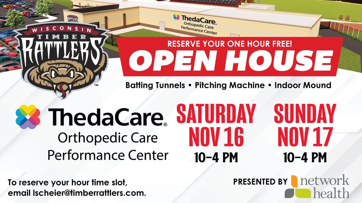 Batting Tunnel Open House - Saturday