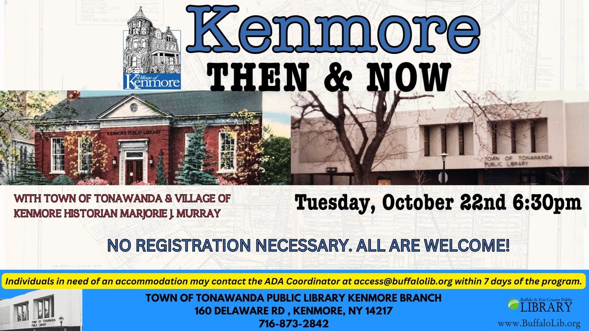 \ud83c\udf89 Kenmore: Then & Now \ud83c\udf89