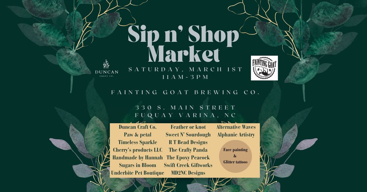 Sip n\u2019 Shop Market