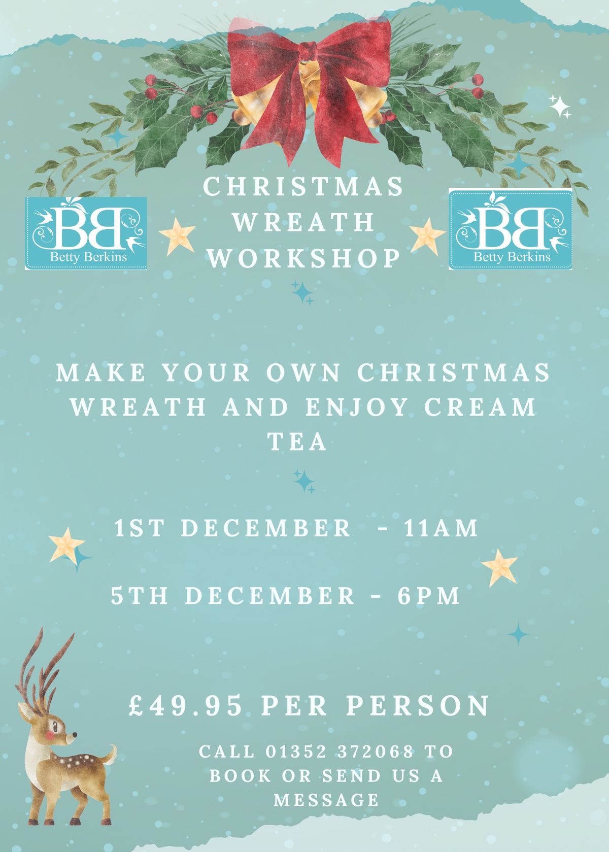 Christmas Wreath Workshop 