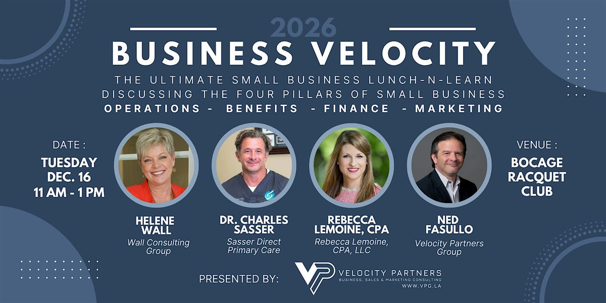 Business Velocity Luncheon