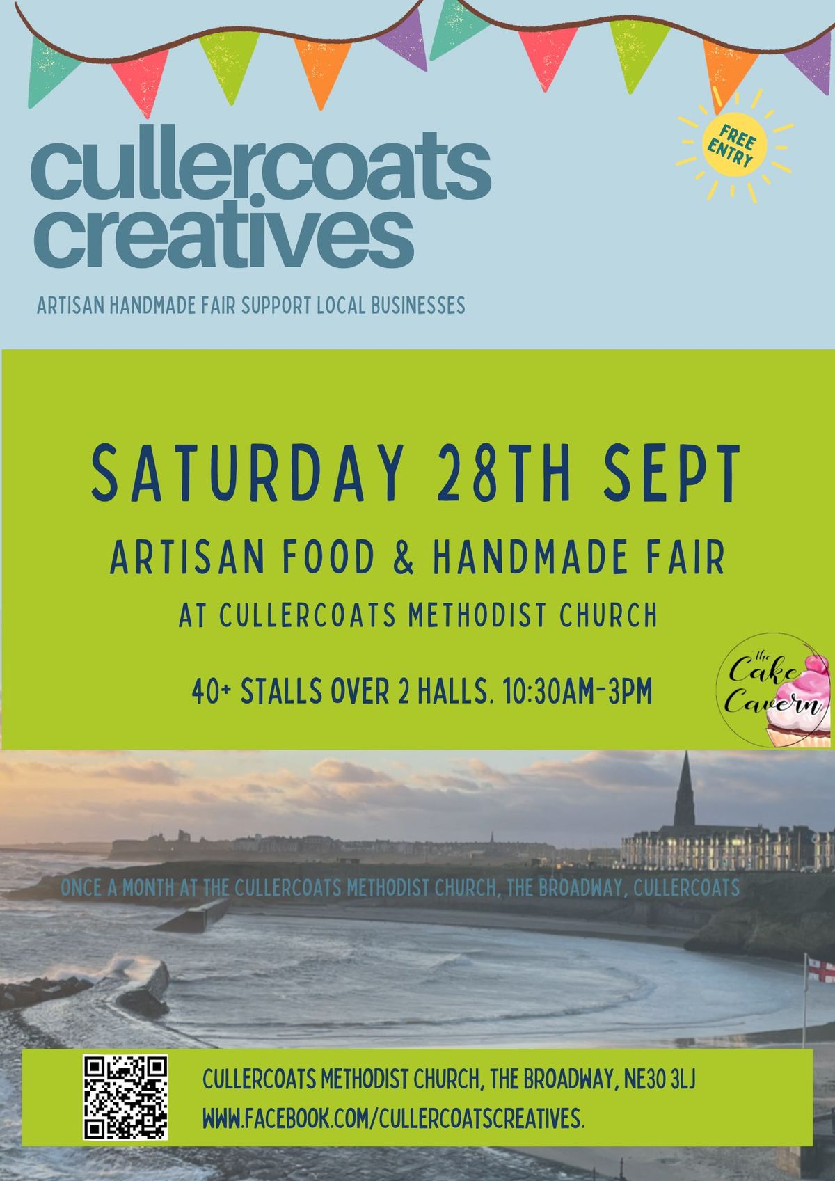 Cullercoats Creatives | Sat 28th Sept Handmade Fair