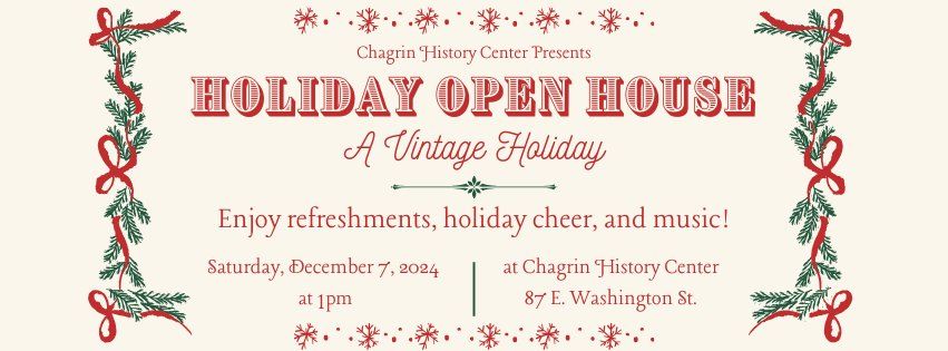 Holiday Open House: A Vintage Holiday