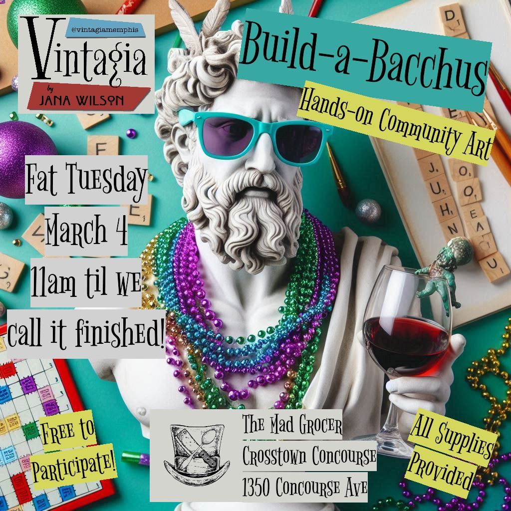 Build-a-Bacchus Hands-on Community Art Project