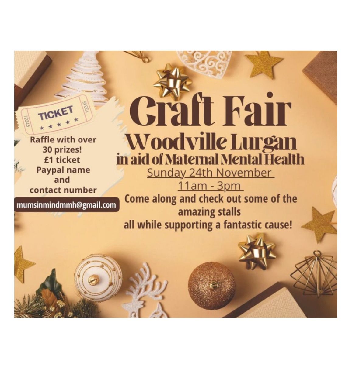 Craft fair at Woodville, lurgan 