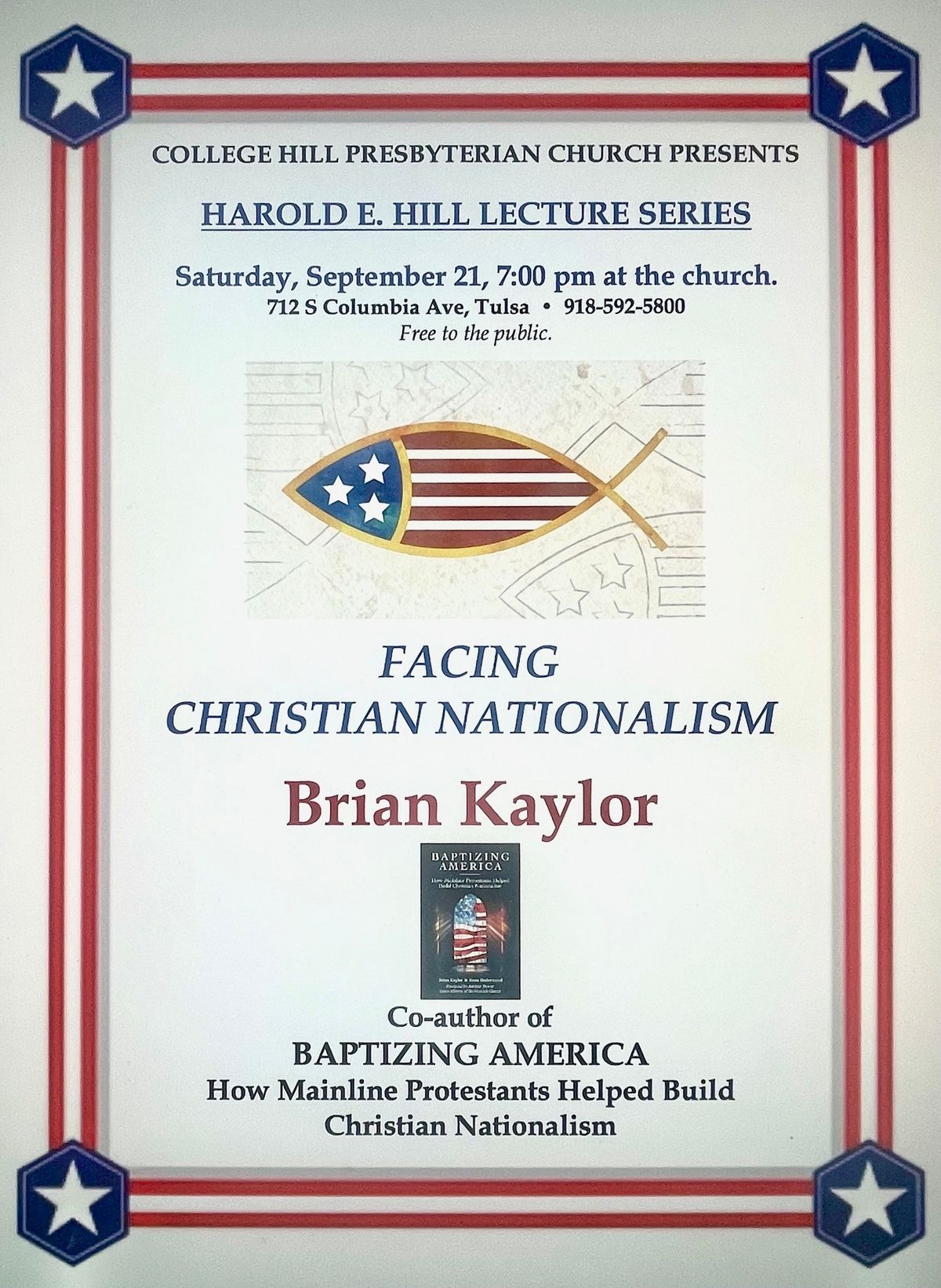 Harold E. Hill Lecture Series