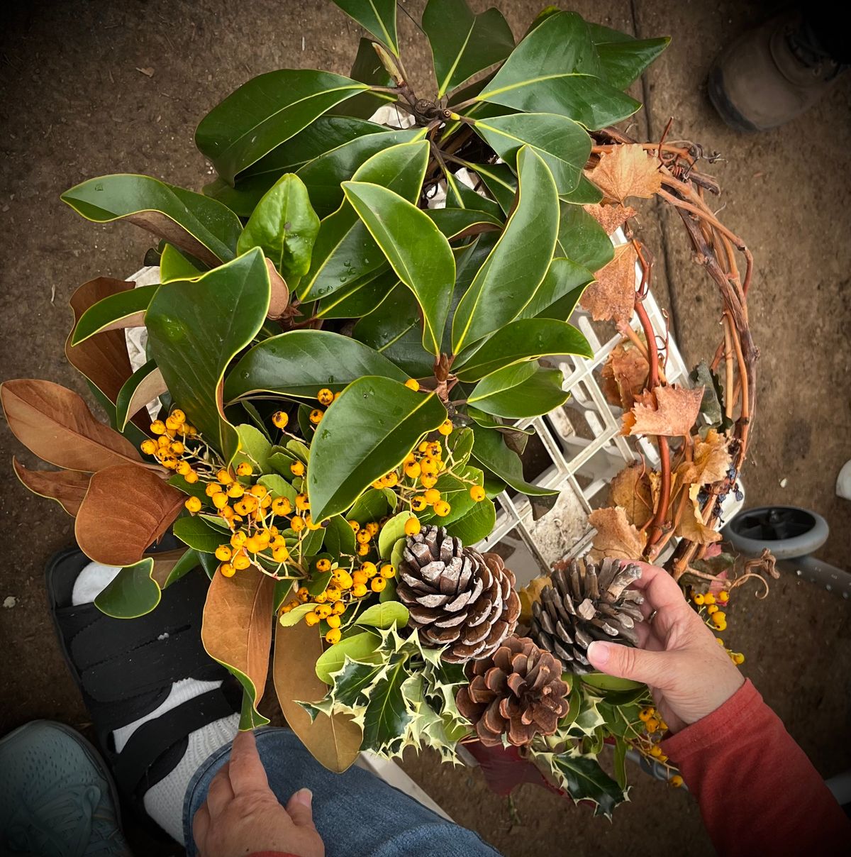 Holiday Wreath-Making Workshop: Afternoon Session - San Jose 