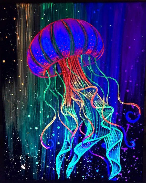 Jellyfish Paint Night 