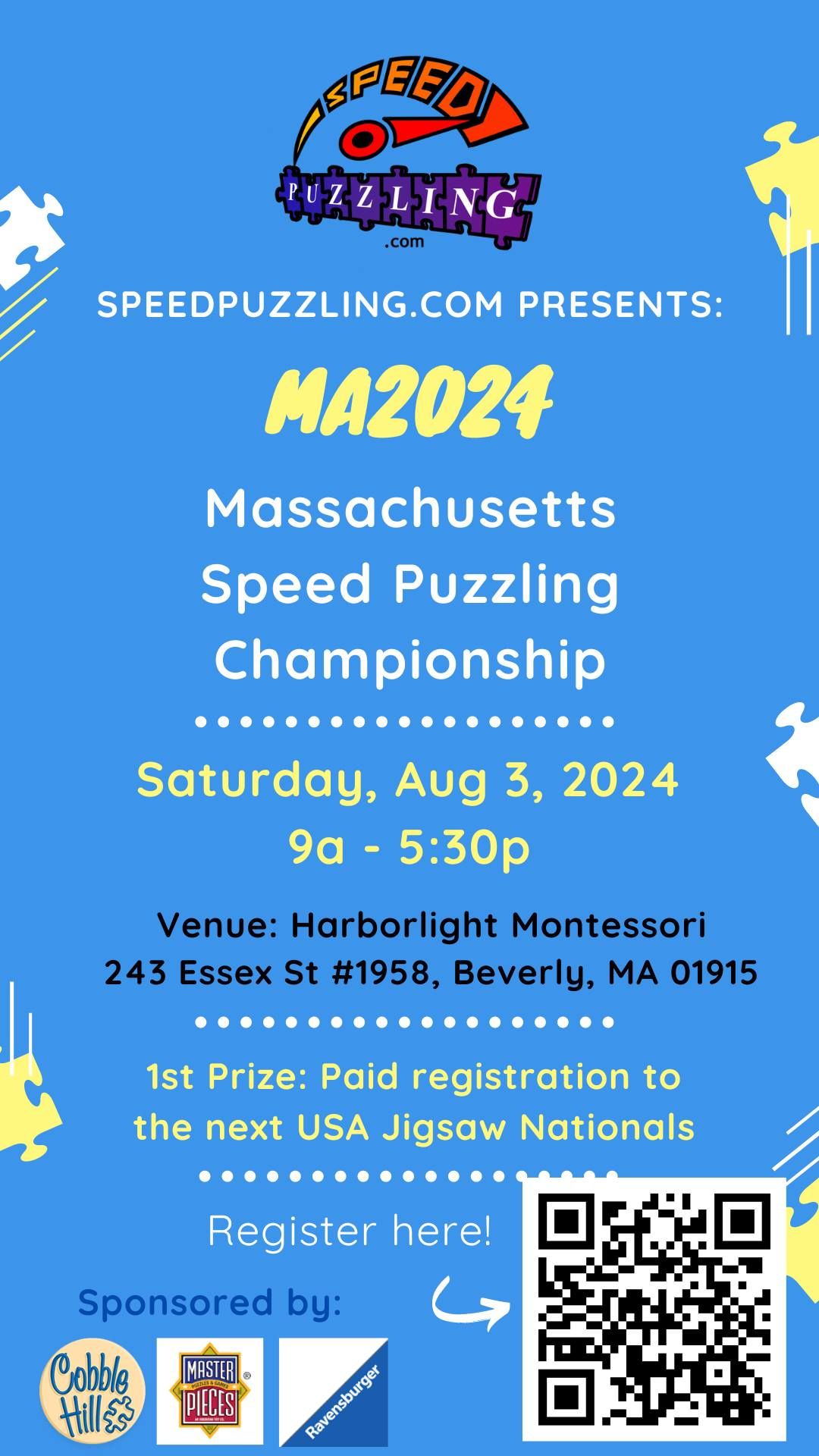 MA2024 - Massachusetts Speed Puzzling Championship
