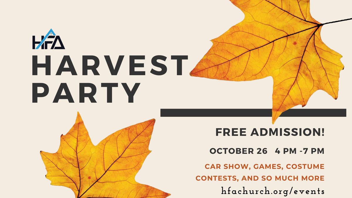 2024 Harvest Party